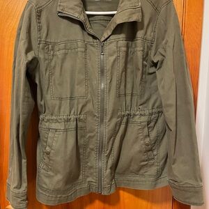 Old Navy Olive Green Utility Jacket Women’s Size Medium